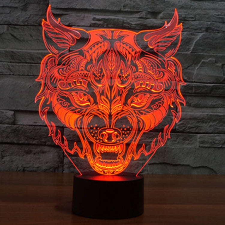 7 Colour Discoloration Creative Visual Stereo Lamp Desk Lamp Night Light — view 6