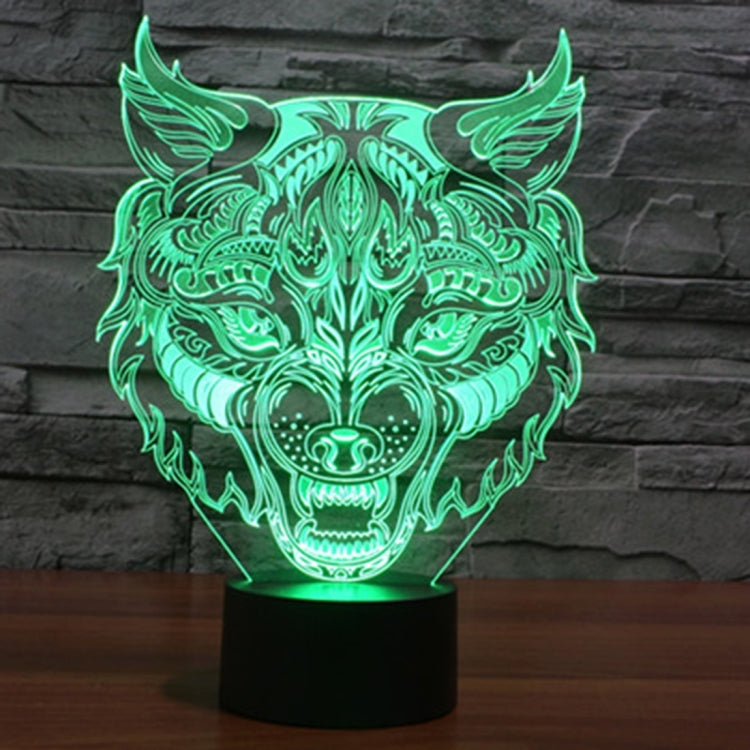 7 Colour Discoloration Creative Visual Stereo Lamp Desk Lamp Night Light — view 7