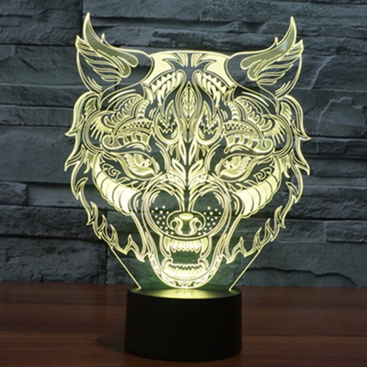 7 Colour Discoloration Creative Visual Stereo Lamp Desk Lamp Night Light — view 9