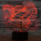 7 Colour Discoloration Creative Visual Stereo Lamp Desk Lamp Night Light — view 6