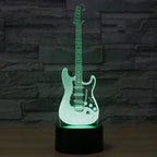 7 Color Discoloration Creative Visual Stereo Lamp Desk Lamp Night Light — view 7