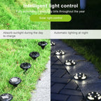 s Solar Outdoor Garden Waterproof Buried Light, 10 LED