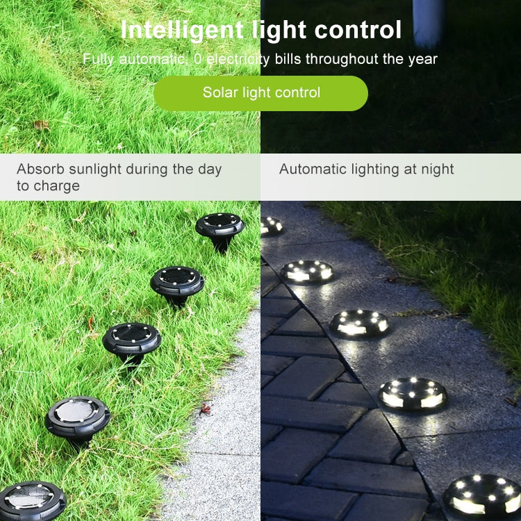 s Solar Outdoor Garden Waterproof Buried Light, 10 LED