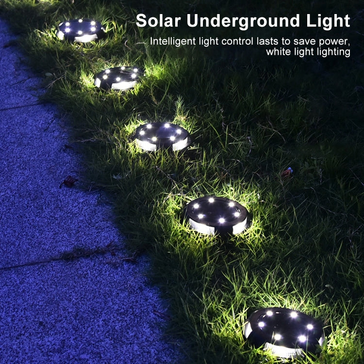 s Solar Outdoor Garden Waterproof Buried Light, 10 LED