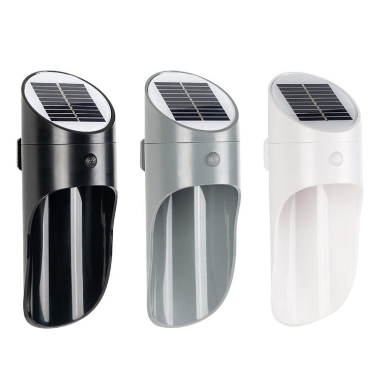 Solar Outdoor LED Induction Wall Light Night Light Radar Human Body Induction Lighting, Warm Light