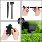 Solar Panel water resistant 50 LED — 5m 50LED Warm White