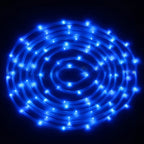Solar Panel water resistant 50 LED — Blue Light