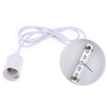 E27 Lamp Holder DIY Ceiling Chandelier Light Bulbs Screw Base Socket, Cable Length: 1m