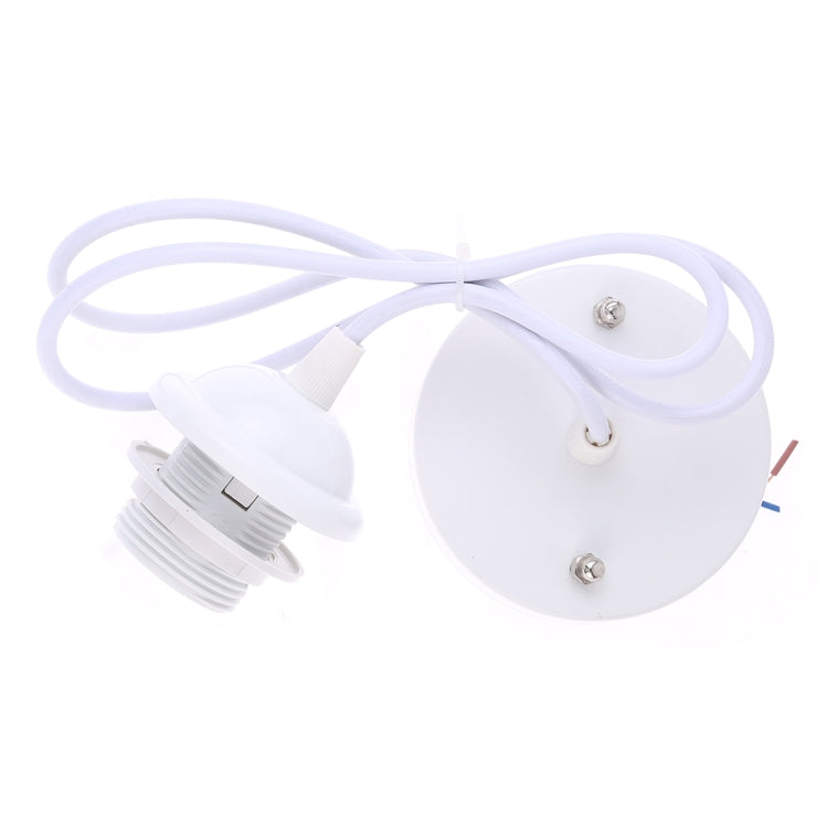 E27 Lamp Holder DIY Ceiling Chandelier Light Bulbs Screw Base Socket, Cable Length: 1m