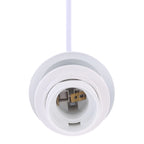 E27 Lamp Holder DIY Ceiling Chandelier Light Bulbs Screw Base Socket, Cable Length: 1m