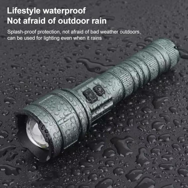 G62 20W White Laser Wick Telescopic Zoom LED Flashlight — view 8