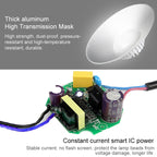 100W E27 Warehouse Workshop Factory LED Mining Lamp Explosion-proof Light, Screw Mount Engineering Version, 100W, Engineering Version