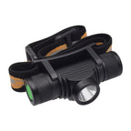 1200 LM USB Charging Adjustable Outdoor LED Headlight — view 3
