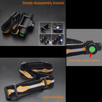 1200 LM USB Charging Adjustable Outdoor LED Headlight — view 7