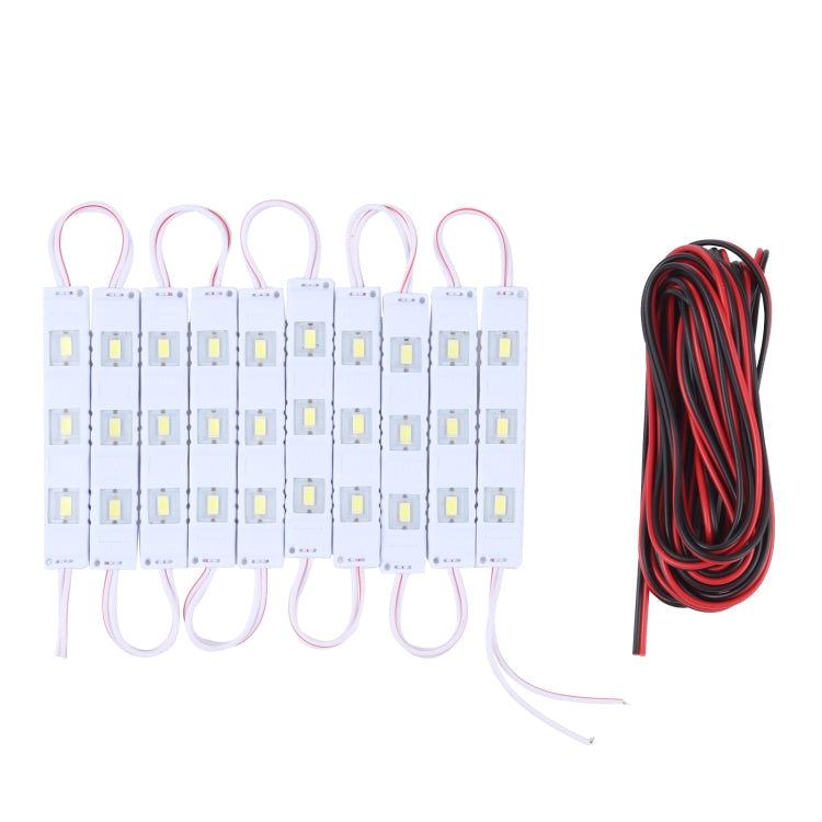 LED Modules White Light Waterproof Decorative Light, 5M Cable Length, DC 12V, 30LEDs 5630 SMD
