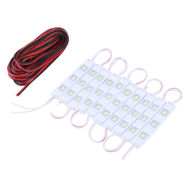 LED Modules White Light Waterproof Decorative Light, 5M Cable Length, DC 12V, 30LEDs 5630 SMD