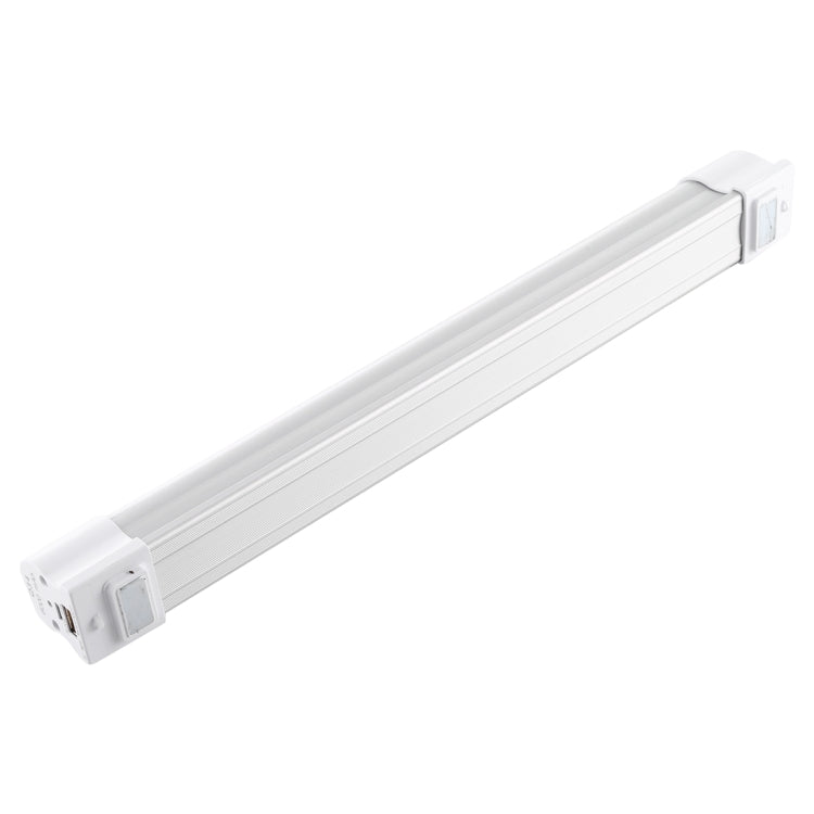 Q34 34cm White + Red USB LED Strip Light Portable 5V 650mA 5500-6500K with Switch