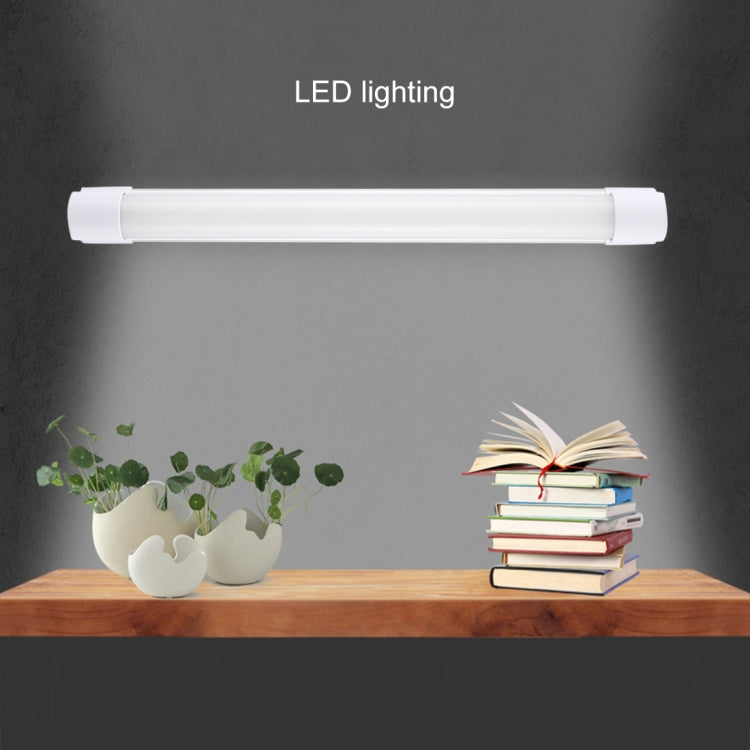 Q34 34cm White + Red USB LED Strip Light Portable 5V 650mA 5500-6500K with Switch