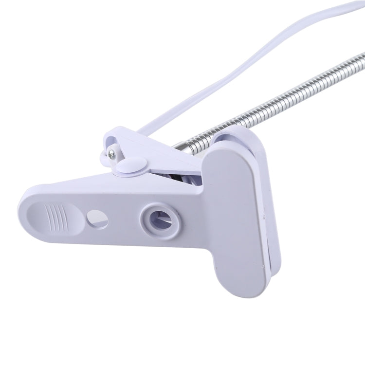E27 360 Degrees Flexible Clip Lamp Base Holder with Switch, US Plug