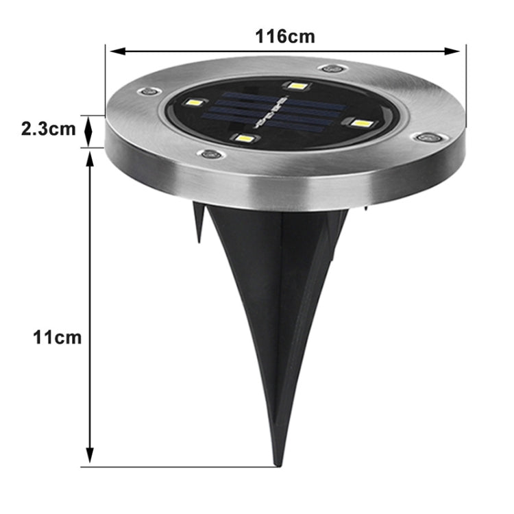 SMD 5050 Under Ground Lamp Outdoor Path Way Garden Decking LED Light