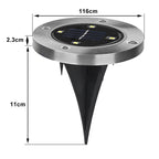 SMD 5050 Under Ground Lamp Outdoor Path Way Garden Decking LED Light