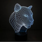 7 Color Discoloration Creative Visual Stereo Lamp Desk Lamp Night Light — view 13