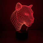 7 Color Discoloration Creative Visual Stereo Lamp Desk Lamp Night Light — view 7