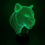 7 Color Discoloration Creative Visual Stereo Lamp Desk Lamp Night Light — view 8