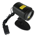 LED Outdoor Courtyard Laser Projection Decorative Light IP44 Waterproof with Remote Control, US Plug