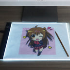 Ultra-thin A4 Size Portable USB LED Artcraft Tracing Light Box Copy Board Brightness Control for Artists Drawing Sketching Animation and X-ray Viewing