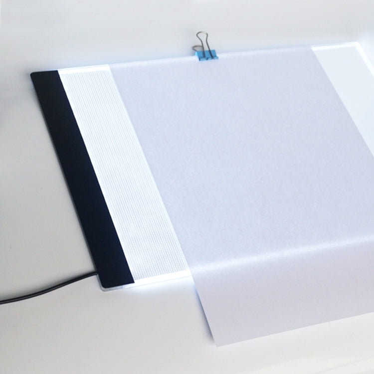 Ultra-thin A4 Size Portable USB LED Artcraft Tracing Light Box Copy Board Brightness Control for Artists Drawing Sketching Animation and X-ray Viewing