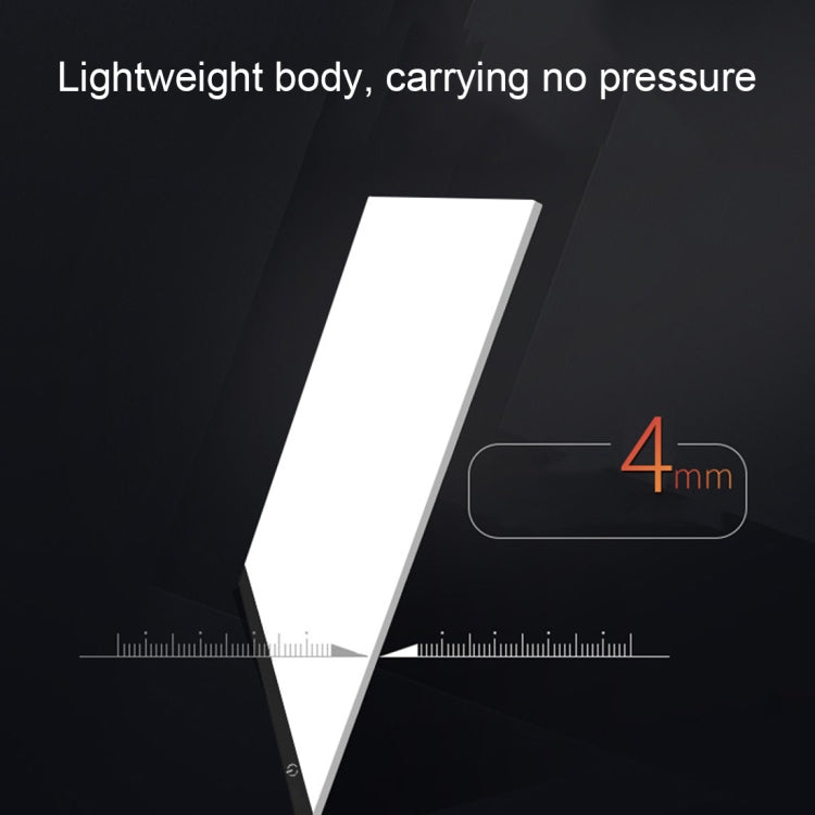 Ultra-thin A4 Size Portable USB LED Artcraft Tracing Light Box Copy Board Brightness Control for Artists Drawing Sketching Animation and X-ray Viewing