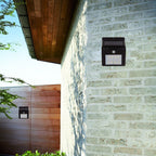 8 LEDs Solar Motion Sensor Wall Light with Solar Panel — view 7