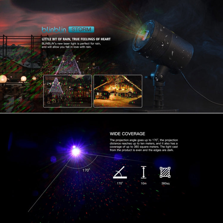 Dynamic Red + Green Laser Mini Outdoor Lamp — view 6