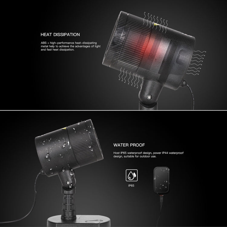 Dynamic Red + Green Laser Mini Outdoor Lamp — view 8