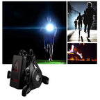 LED Night Running Flashlight Warning Lights USB Charge Chest Lamp