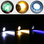 36C Type-C Charging Stepless Dimming Three Light Source Jade Identification Flashlight — view 7