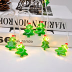 LED Decorative Light String, 2m 10 Lights Santa Claus — view 4