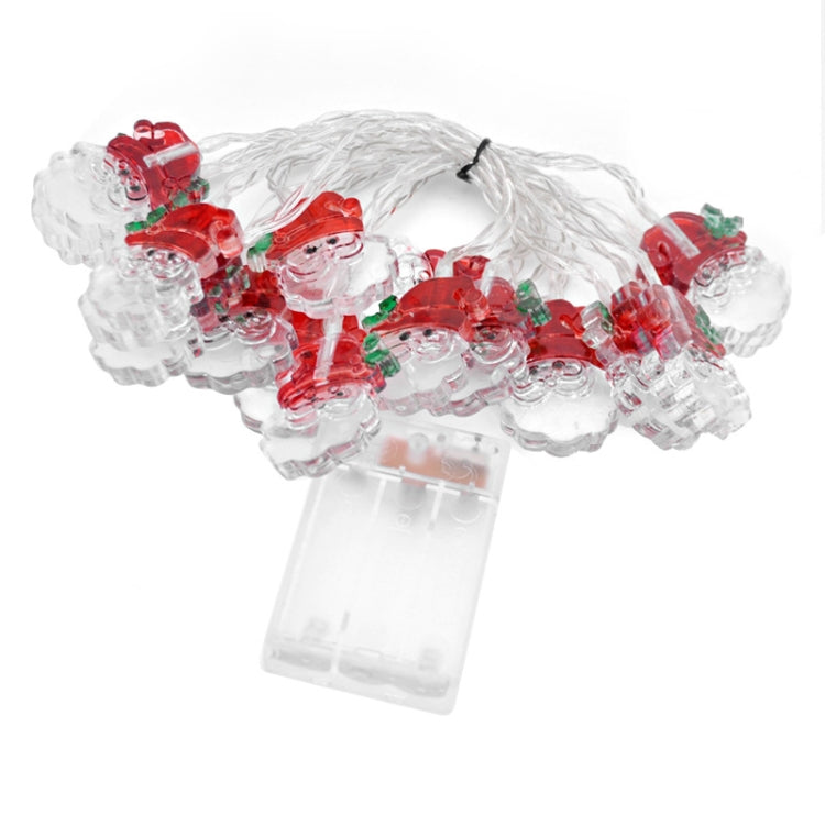 LED Decorative Light String, 3m 20 Lights Santa Claus