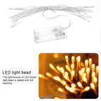 1.5m 10 Lights Christmas Snowman LED Decorative Light String — Christmas Snowman