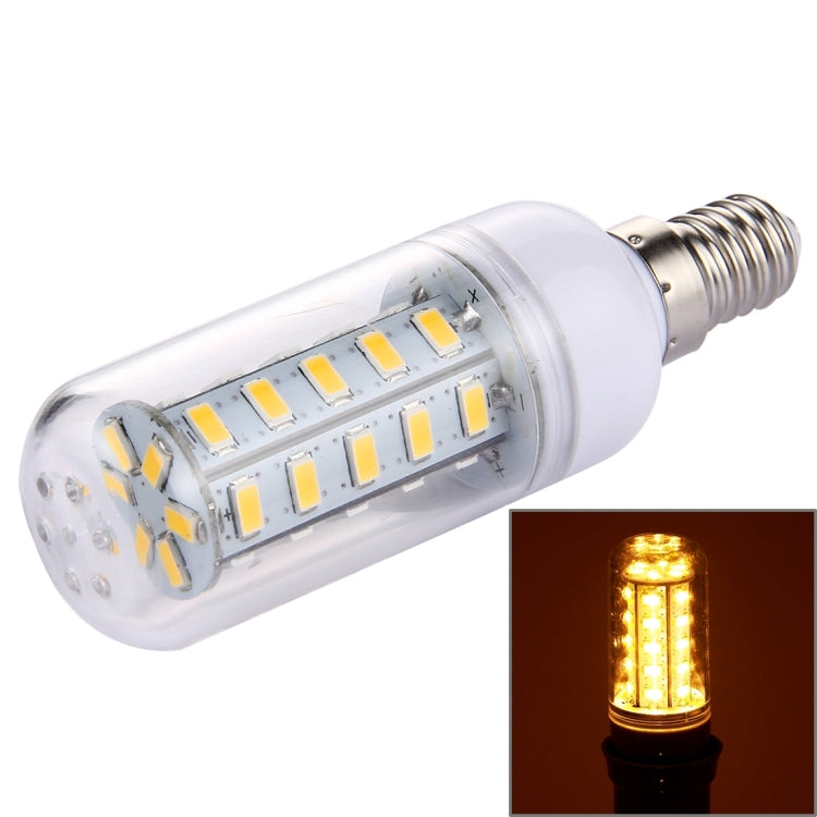 E14 3.5W 36 LEDs SMD 5730 LED Corn Light Bulb, AC 12-80V — view 12