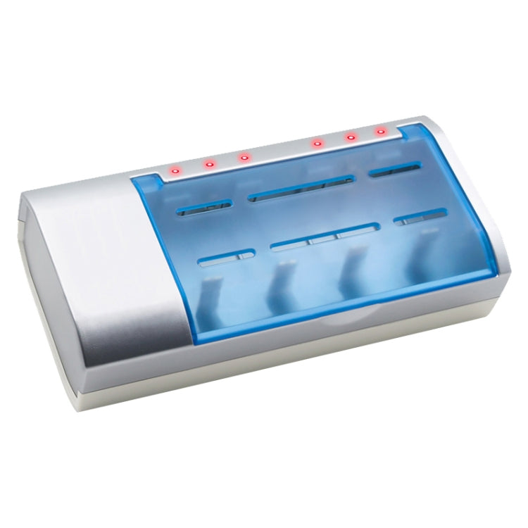 AC 100-240V 4 Slot Battery Charger for AA & AAA & C / D Size Battery, AU Plug