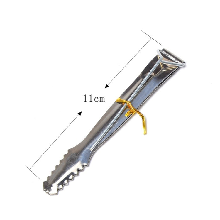 10pcs Hookah Charcoal Metal Clips, Size: Small