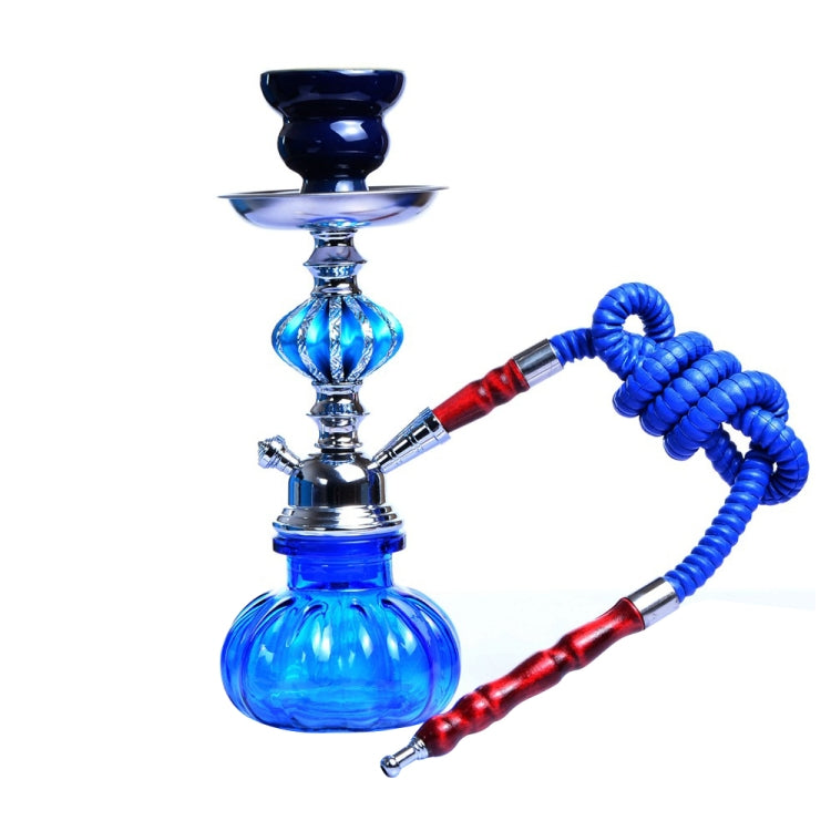 Single Tube Glass Hookah — Green