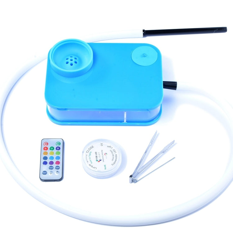 HFH-01 Acrylic Book Shape Hookah Set — Green