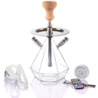 Acrylic Single Pipe Hookah Set — Single Pipe