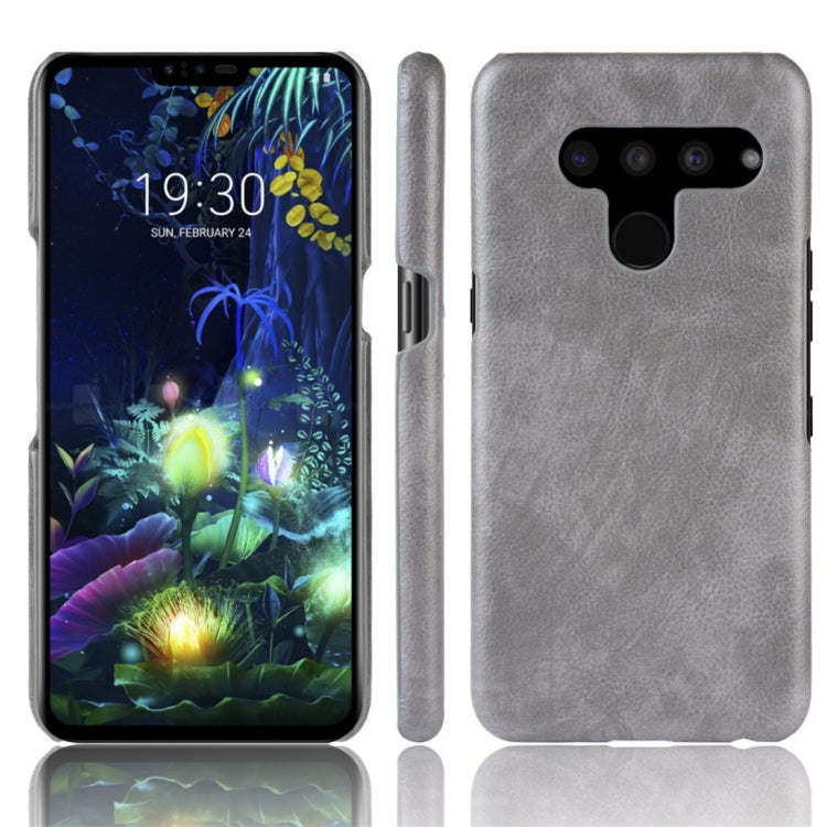 Shockproof Litchi Texture PC + PU Protective Case for LG V50 ThinQ 5G
