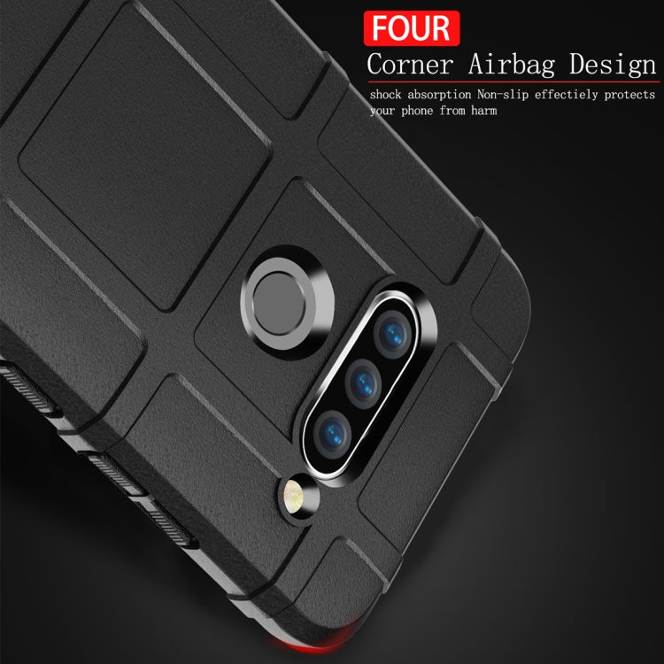 Full Coverage Shockproof TPU Case for LG V40 ThinQ — Blue