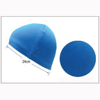 Hip Hop Dome Cap Wig Elastic Cap — Black
