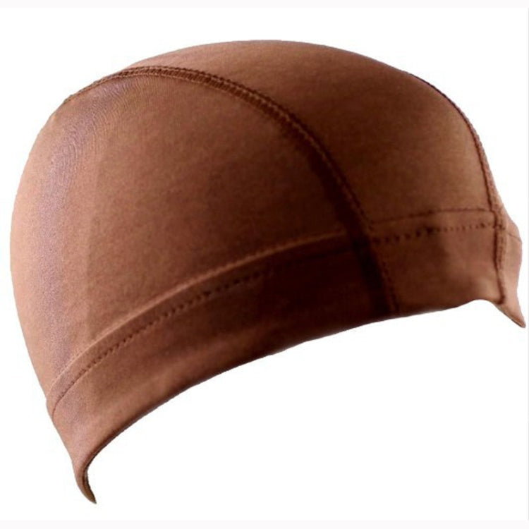 Hip Hop Dome Cap Wig Elastic Cap — Purple